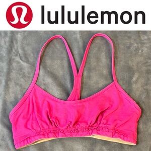 lululemon athletica Pink Sports Bra

#113